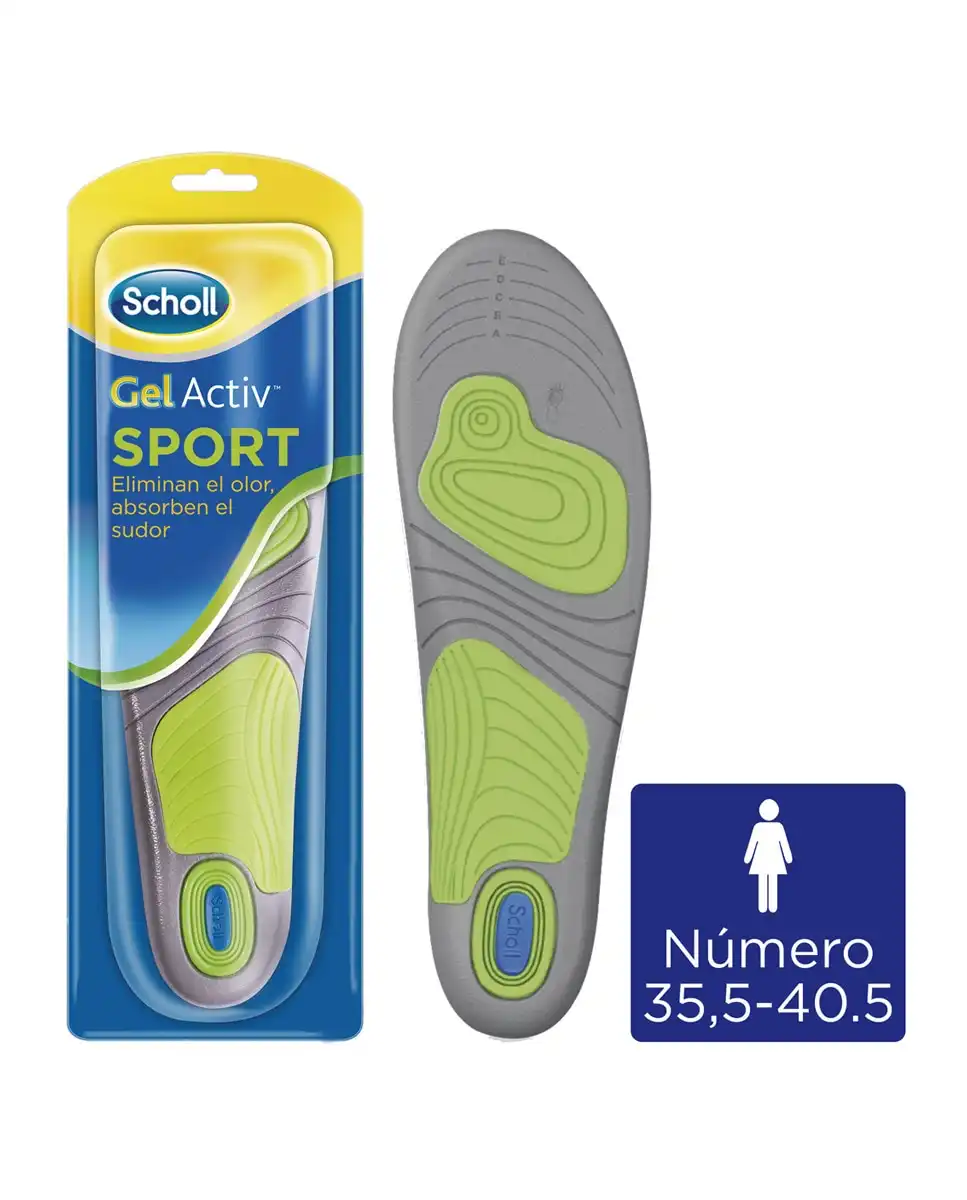 Scholl - Plantillas Sport Mujer Gel Activ - Scholl - Comparador de precios