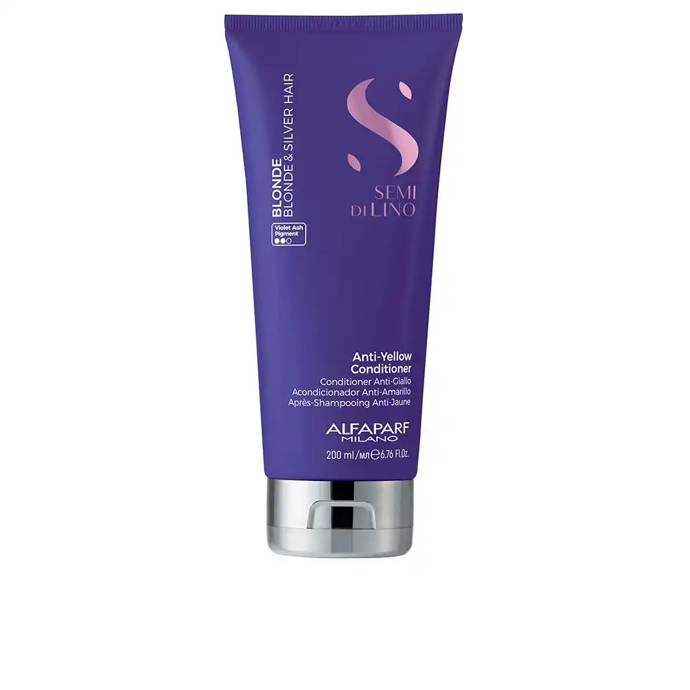 Semi Di Lino blonde & silver conditioner 200 ml - ALFAPARF MILANO - Comparador de precios