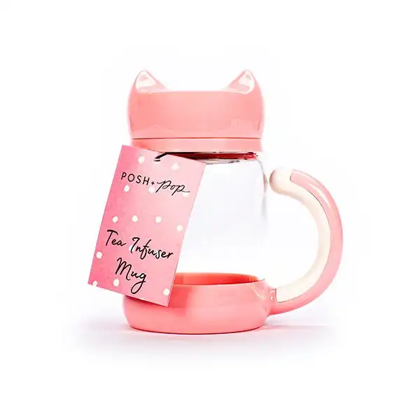 Tea Infuser Mug - COZY VIBES - Comparador de precios
