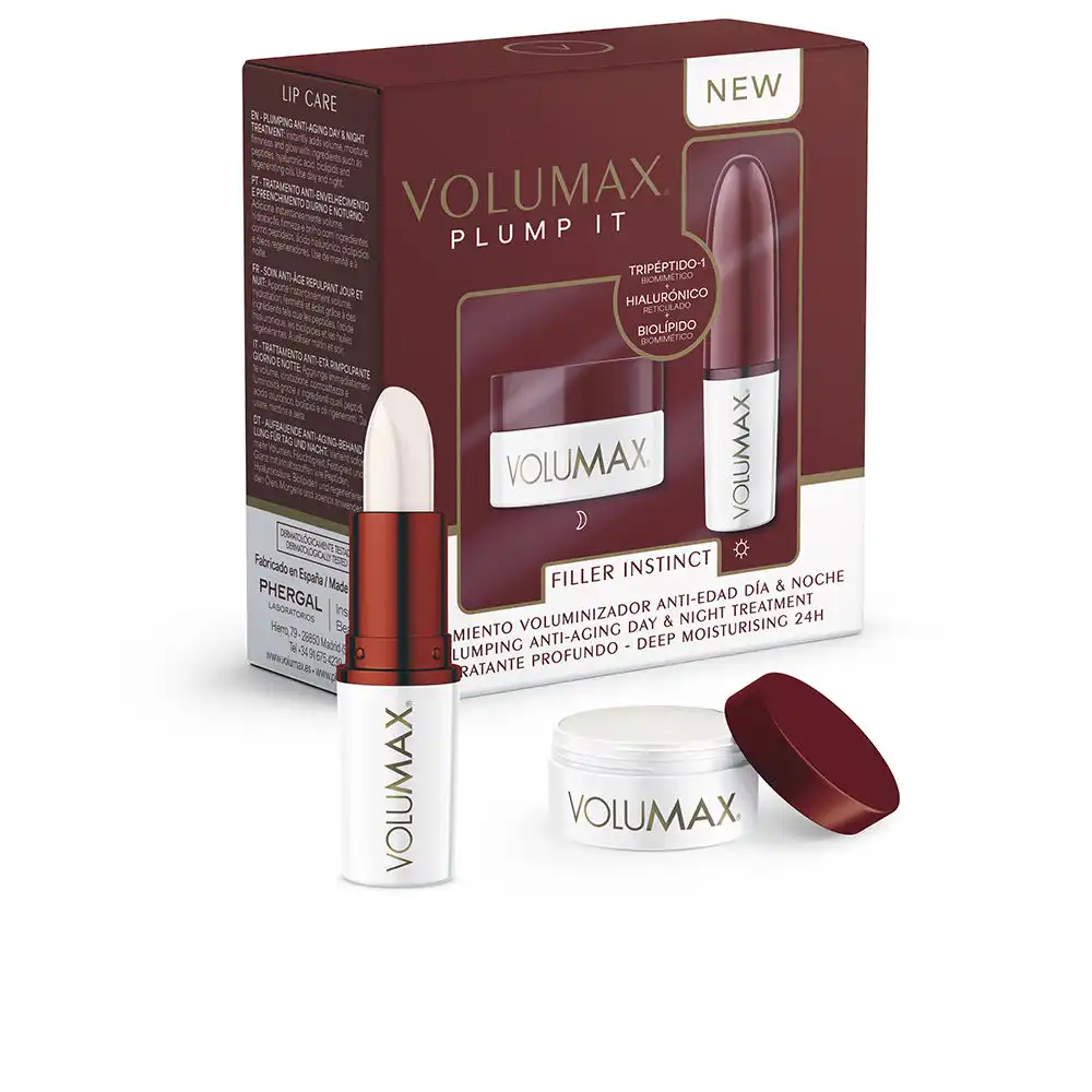 Volumax Plump It Filler Tratamiento Antiedad Estuche 2 pz - Volumax® - Comparador de precios