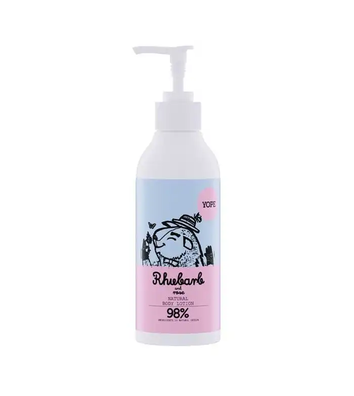 Yope - Loción de manos y cuerpo - Ruibarbo y Rosa 300ml - Yope - Comparador de precios