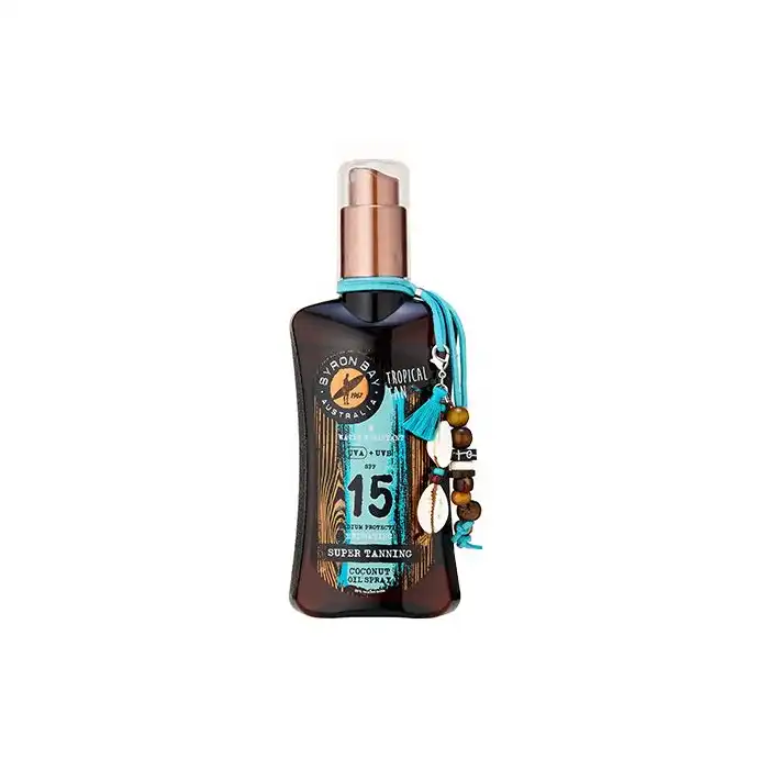 Aceite Bronceador de Coco SPF 15 200 ml - Byron Bay - Comparador de precios