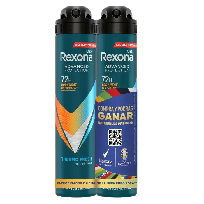 Advanced Protection Desodorante Thermo Fresh Spray 400 ml - Rexona - Comparador de precios