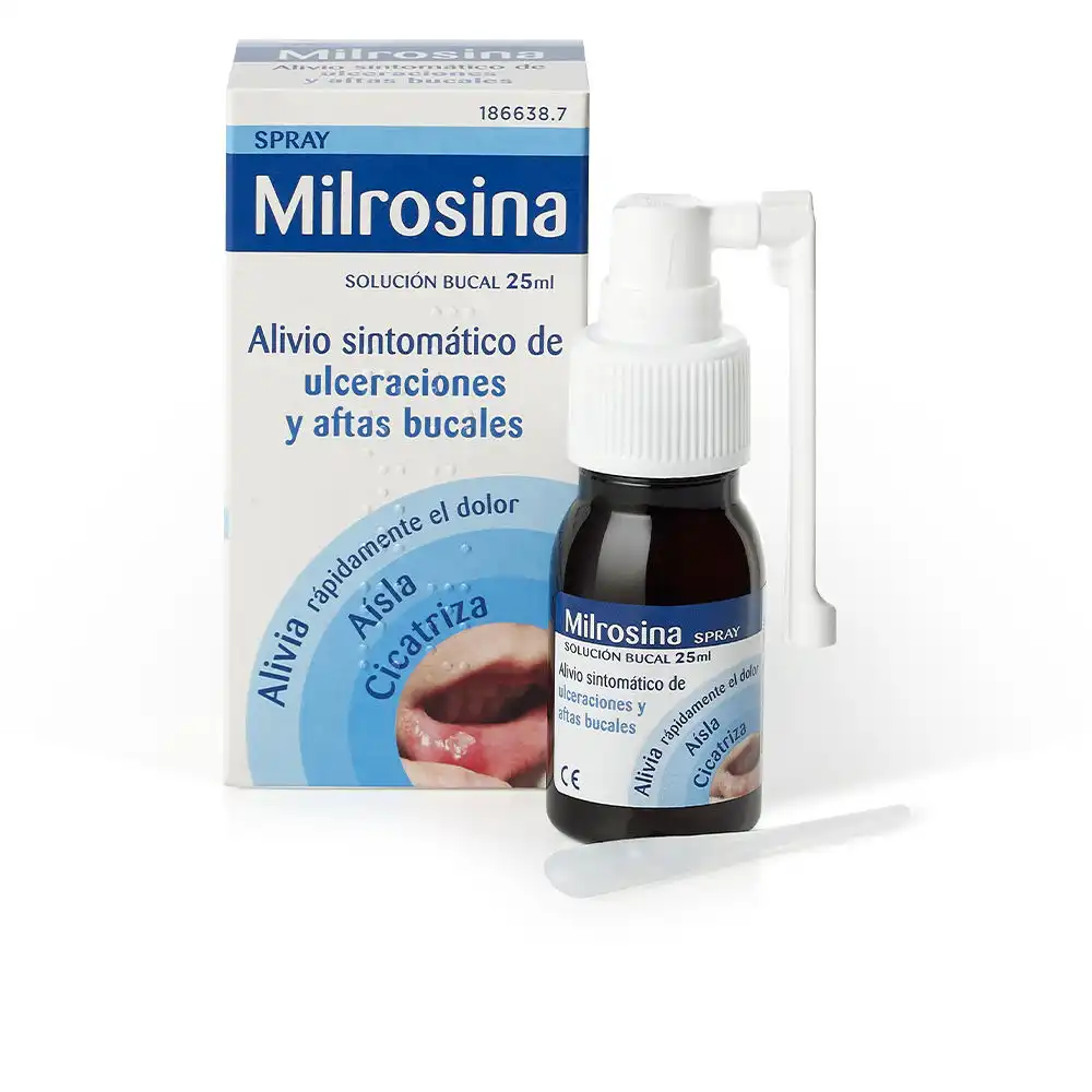 Alivio Sintomático solución bucal spray 25 ml - Milrosina - Comparador de precios