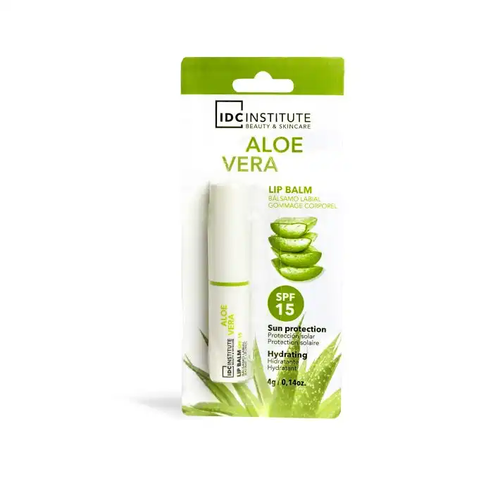 Bálsamo Labial Aloe Vera SPF15  IDC INSTITUTE - IDC INSTITUTE - Comparador de precios