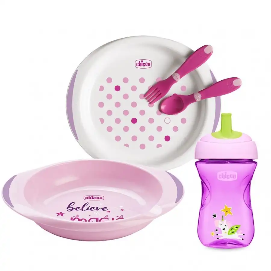 Chicco - Set De Comida Rosa 12M+ Chupetes 1 pieces unisex - Chicco - Comparador de precios