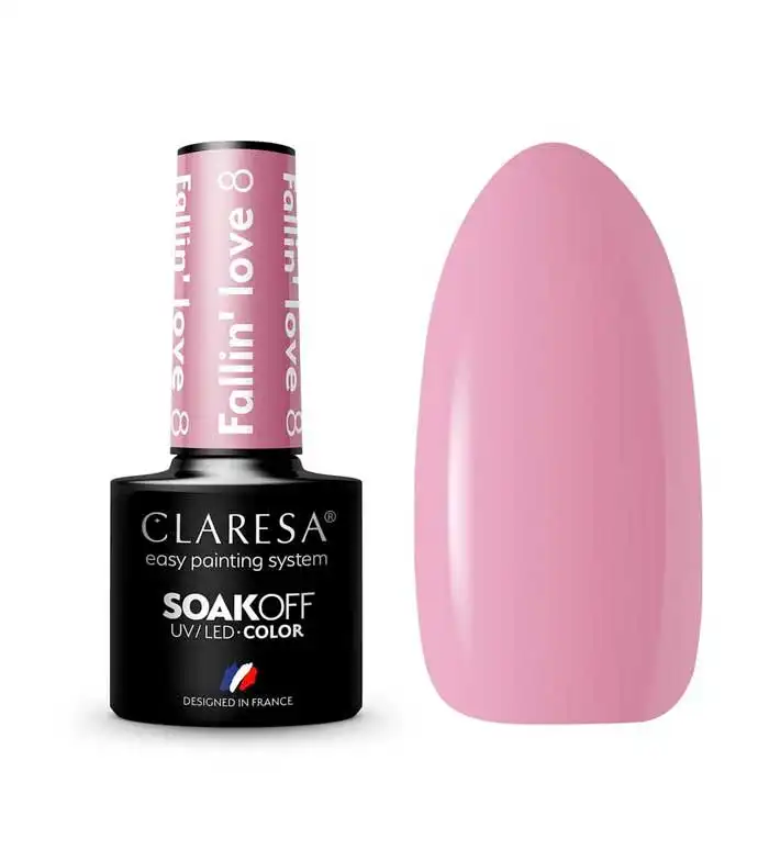 Claresa - Esmalte semipermanente Soak off - 08: Fallin' Love - Claresa - Comparador de precios