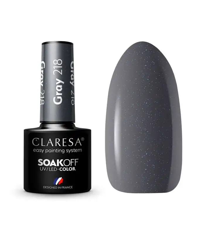 Claresa - Esmalte semipermanente Soak off - 218: Gray - Claresa - Comparador de precios