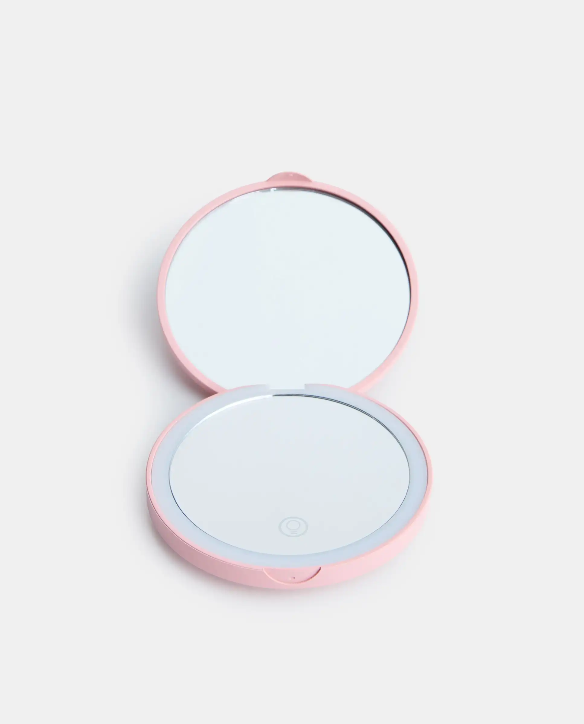 Espejo Compacto 2X con Luz Led Another Love Rosa - Another Love - Comparador de precios