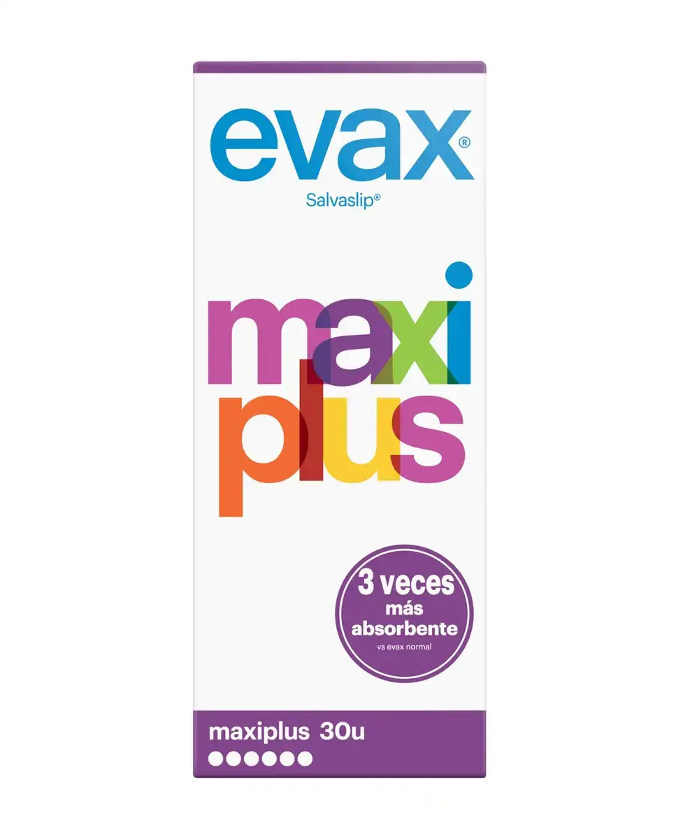 EVAX - 30 Protegeslips Maxi Plus Salvaslip - EVAX - Comparador de precios