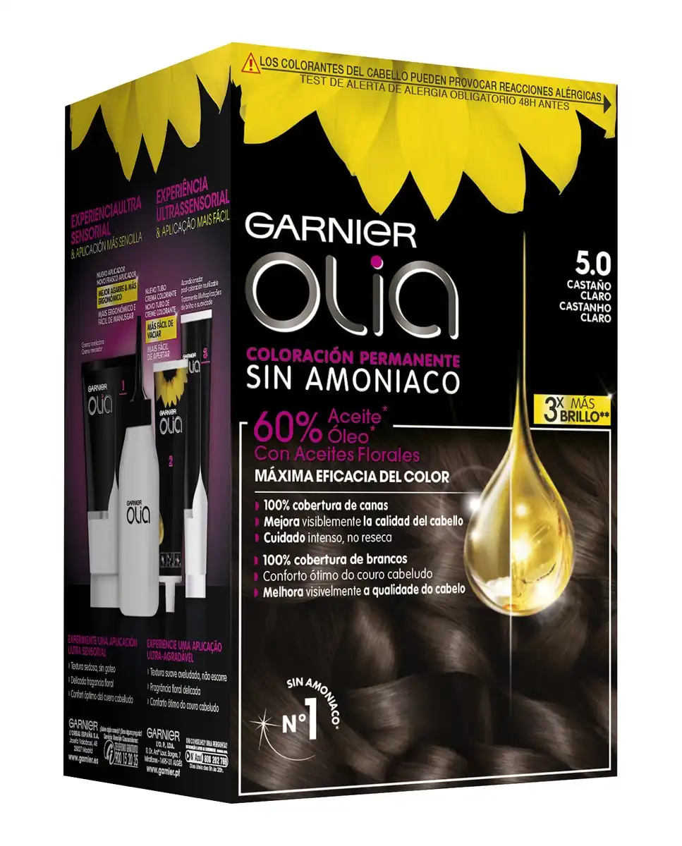 Garnier - Coloración Permanente Sin Amoniaco Olia - Garnier - Comparador de precios