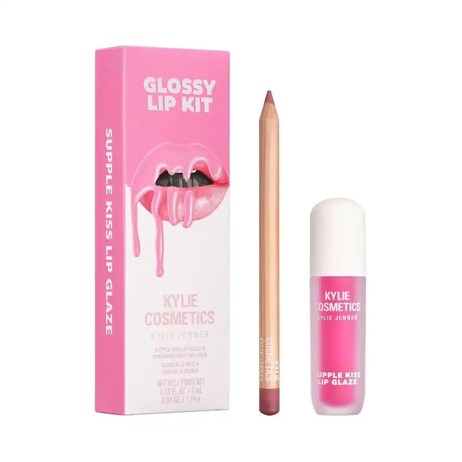 KYLIE COSMETICS - Glossy Lip Kit Paletas y sets 1 g 811 - CANDY PINK - Kylie Cosmetics - Comparador de precios