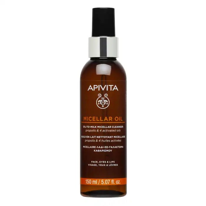Limpiador Micelar Aceite en Leche 150 ml - Apivita - Comparador de precios