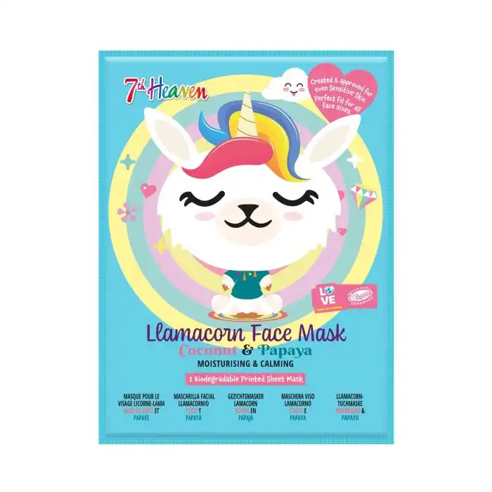 Mascarilla de Tela Facial Llamacorn 8 ml - 7th Heaven - Comparador de precios