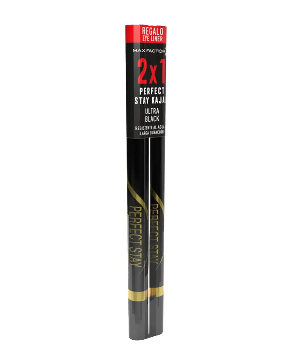 Max Factor - Pack 2 X 1 Delineador De Ojos Perfect Stay Kajal Waterproof - Max Factor - Comparador de precios