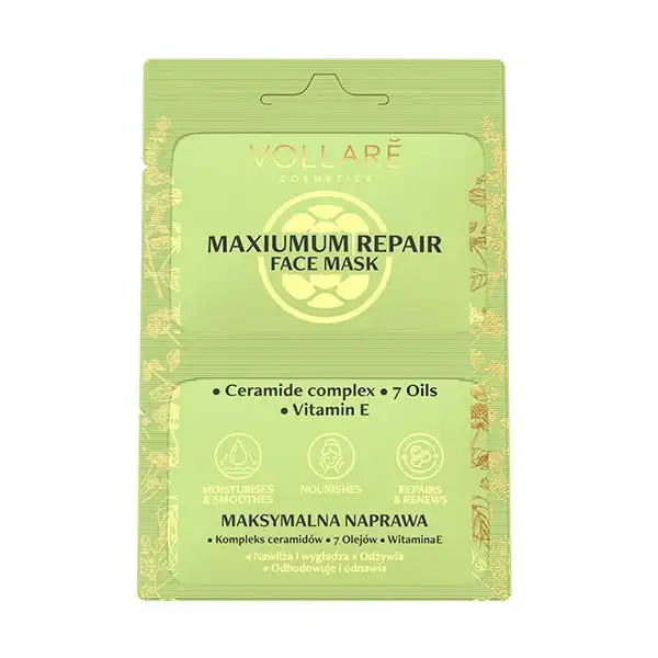 Maximum Repair Face Mask - VOLLARE - Comparador de precios