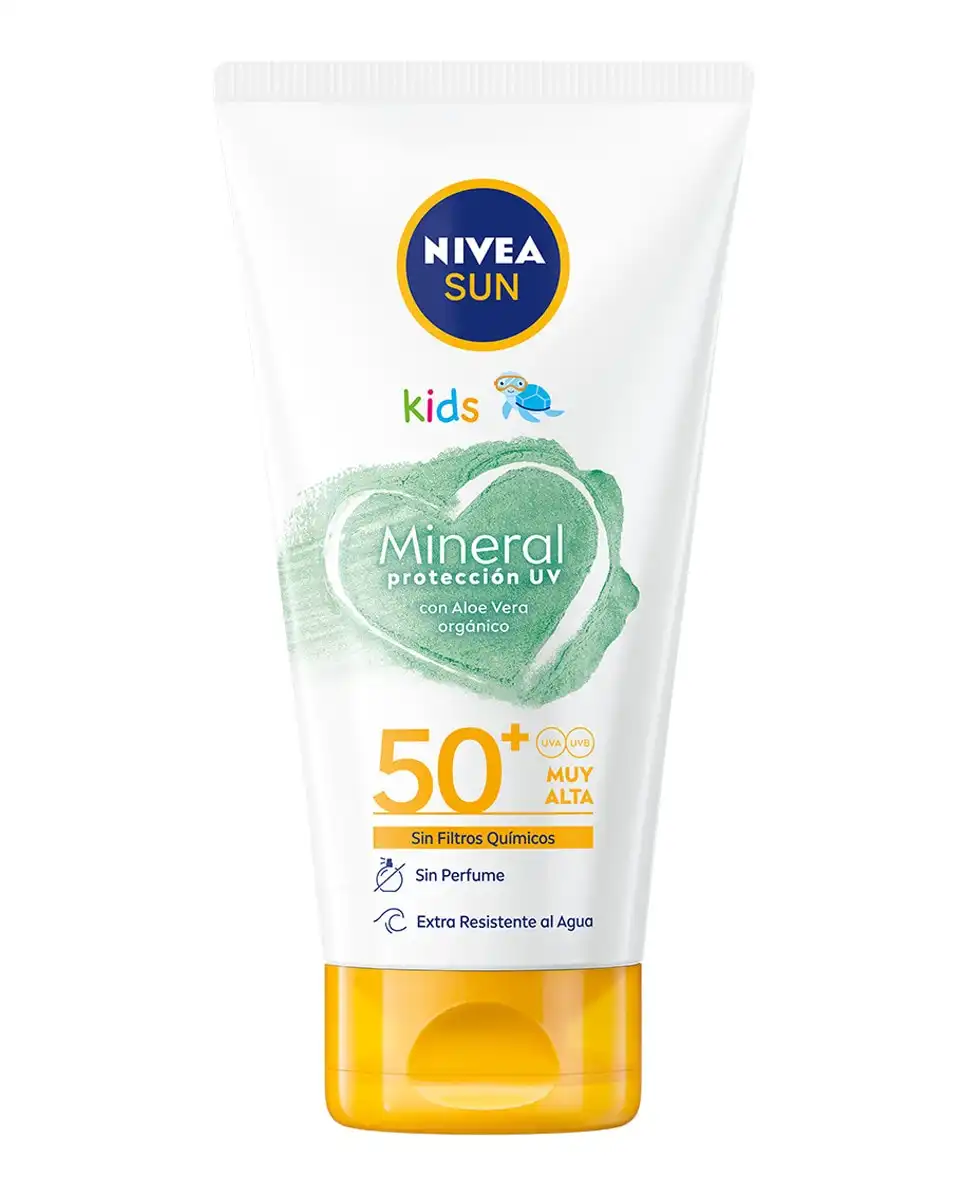 NIVEA - Crema Solar Mineral Niños Sun SPF50+ - Nivea - Comparador de precios