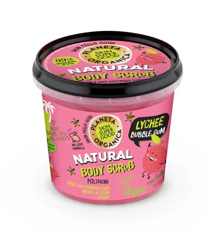 Planeta Organica - Exfoliante corporal - Lychee Bubble Gum - PLANETA ORGANICA - Comparador de precios
