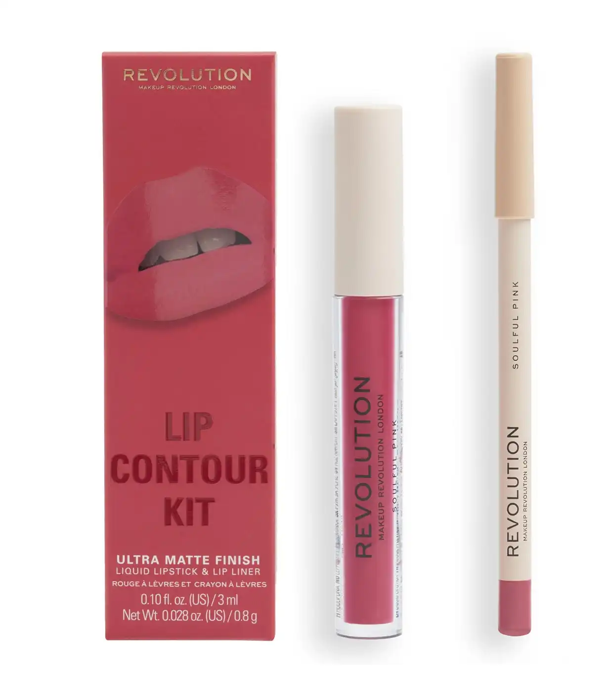 Revolution - Set de labios Lip Contour - Soulful Pink - Makeup Revolution - Comparador de precios