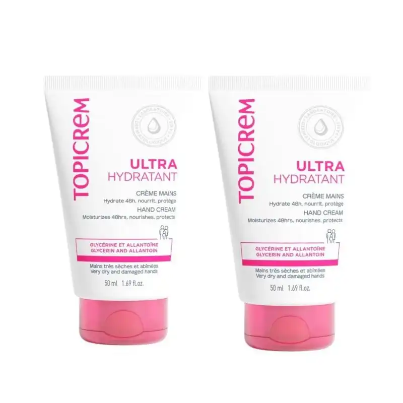 Set Dúo Uh Crema De Manos Ultra-hidratante 50+50ml - TOPICREM - Comparador de precios