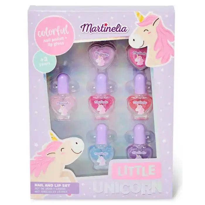 Set Little Unicorn Nail Polish - MARTINELIA - Comparador de precios