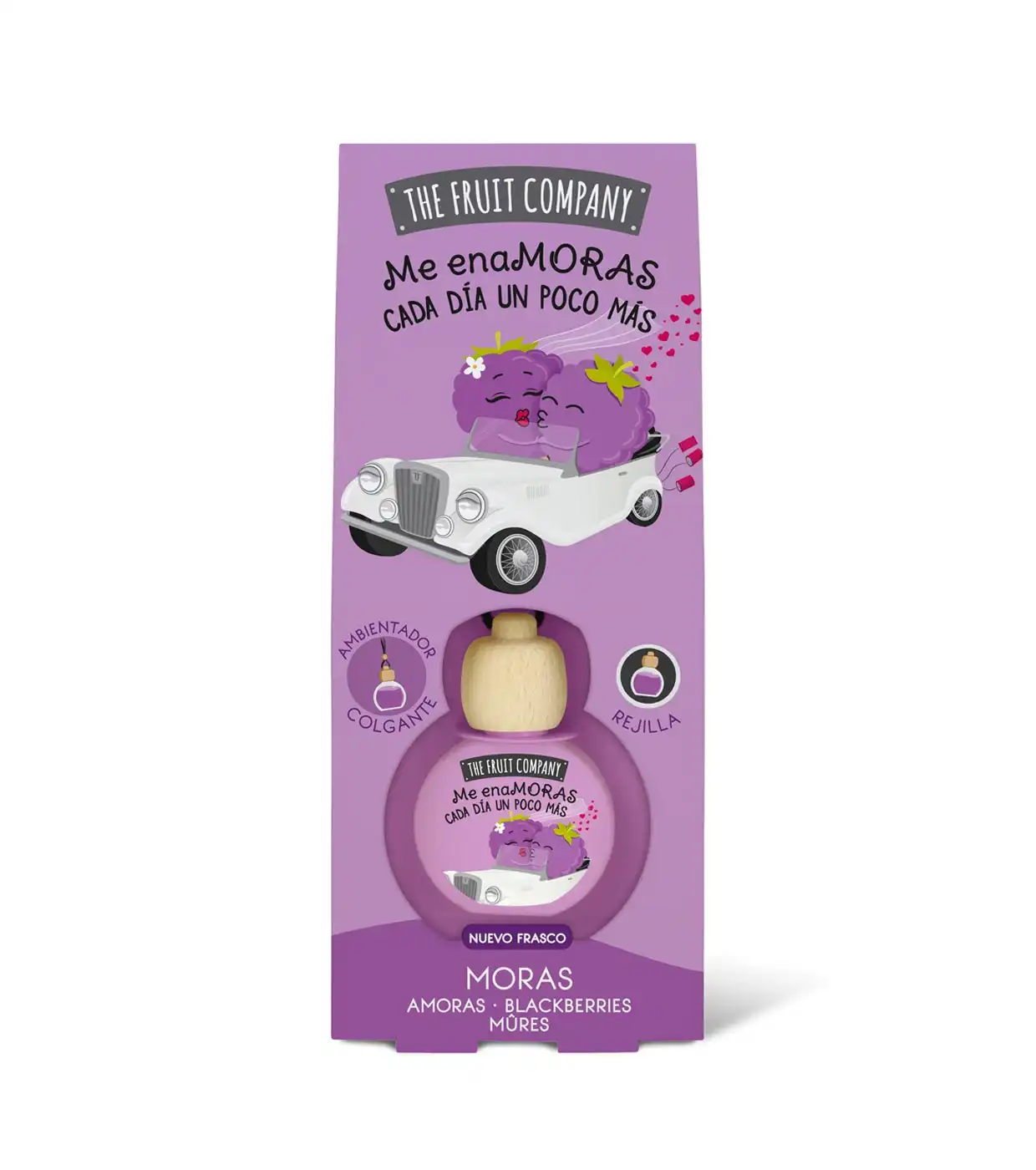 The Fruit Company - Ambientador para coche - Moras - The Fruit Company - Comparador de precios