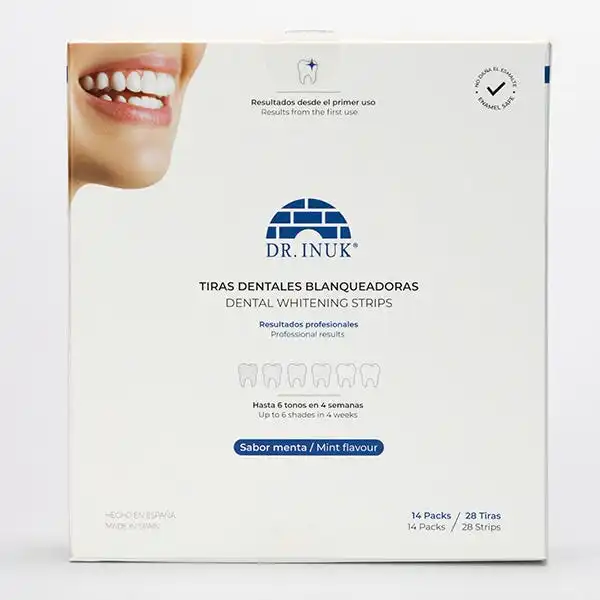Tiras Blanqueadoras Dentales - DR. INUK - Comparador de precios