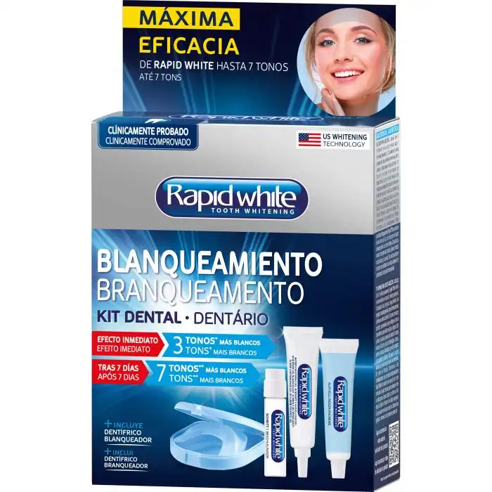 Tiras Blanqueadoras Dentales - Rapid White - Comparador de precios