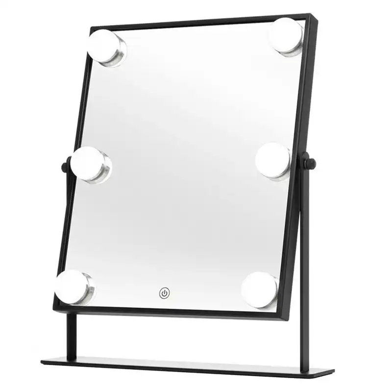 UNIQ - Espejo Cosmético Con Luces LED Espejos 1 pieces Negro - UNIQ - Comparador de precios