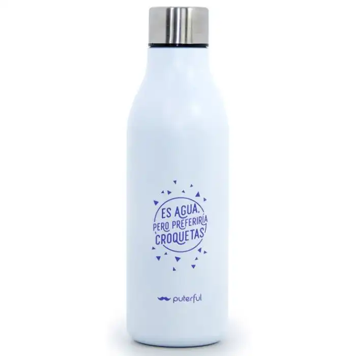¡36% DTO! Botella Termo - Es Agua 550 ml - Puterful by Primor - Comparador de precios