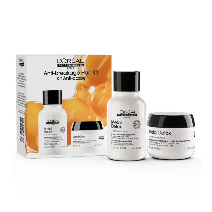 ¡39% DTO! Set 2 Minis Metal Detox Champu+Mascarilla 200 ml - LOréal Professionnel - Comparador de precios