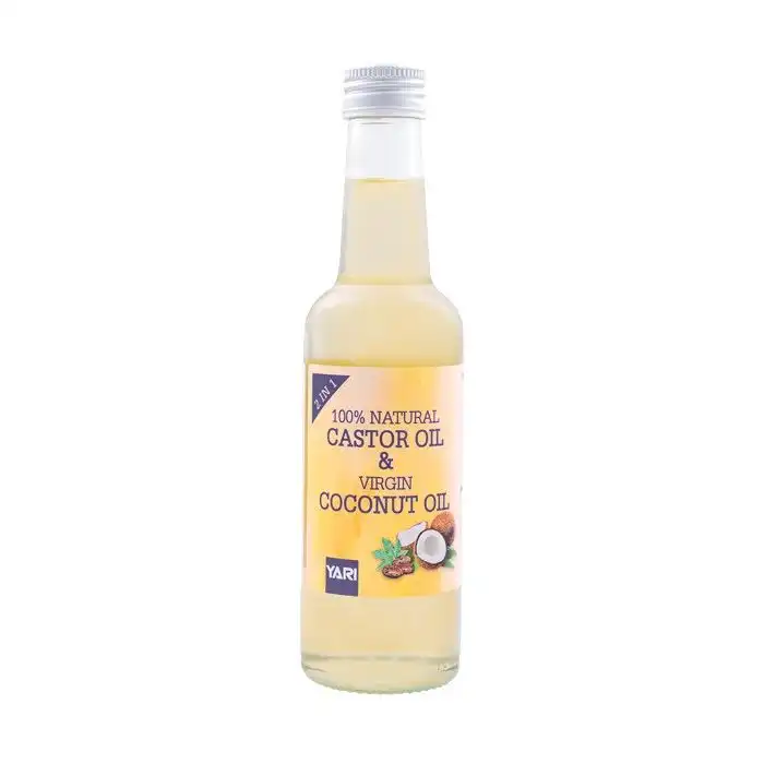Aceite Combinado de Aceite de Castor 100% natural y Aceite de Coco Virgen 250 ml - YARI - Comparador de precios