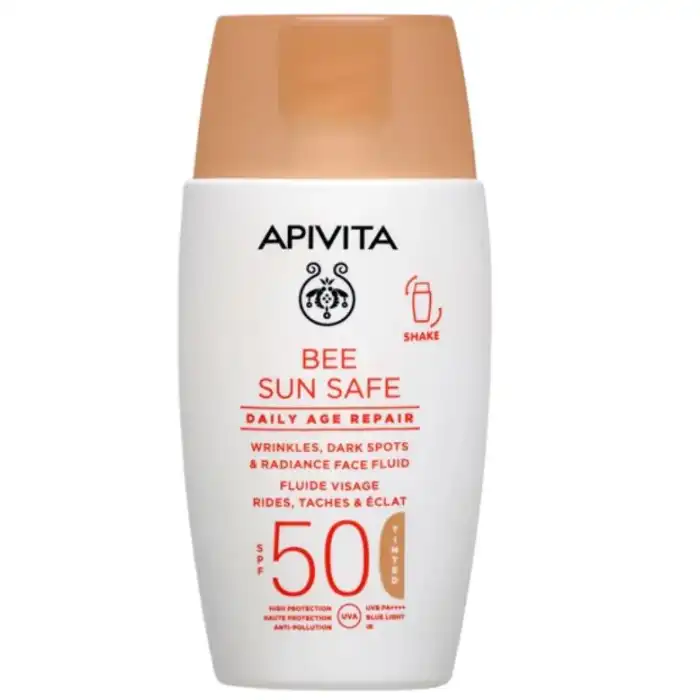 Bee Sun Safe Reparación Antiedad con Color SPF50 50 ml - Apivita - Comparador de precios