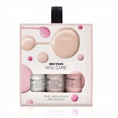 Beter Kit Nail Care Mi Manicura Francesa Set Regalo 3 Esmaltes, 1 pcs - Beter - Comparador de precios