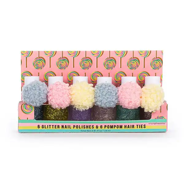 Candies Party Nail Polish Kit Pompom - TRI-COASTAL - Comparador de precios