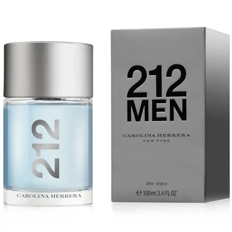 Carolina Herrera 212 Men Loción para después del afeitado para hombre 100 ml - Carolina Herrera - Comparador de precios