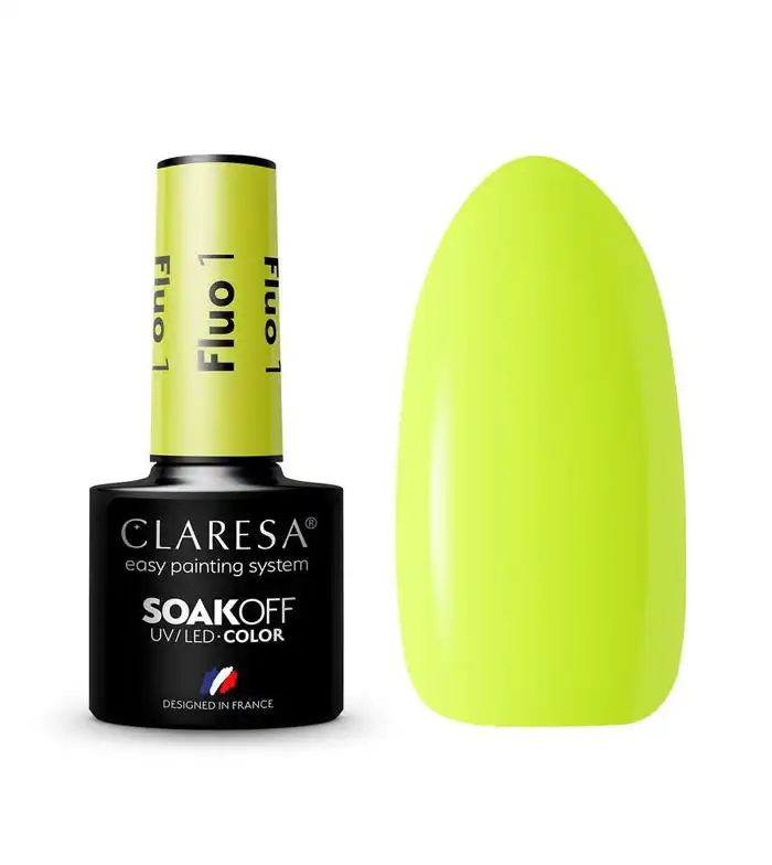 Claresa - Esmalte semipermanente Soak off - 01: Fluo - Claresa - Comparador de precios