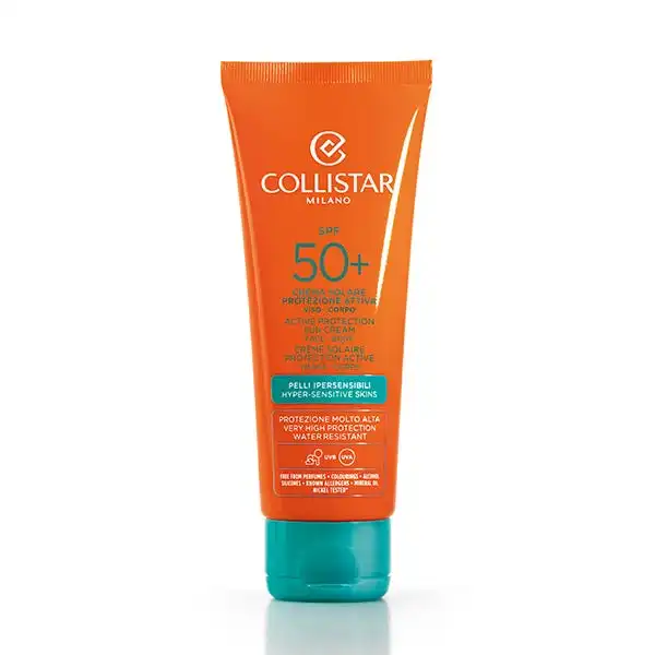 Crema Solar Protección Activa Rostro-Cuerpo Spf 50+ - Collistar - Comparador de precios