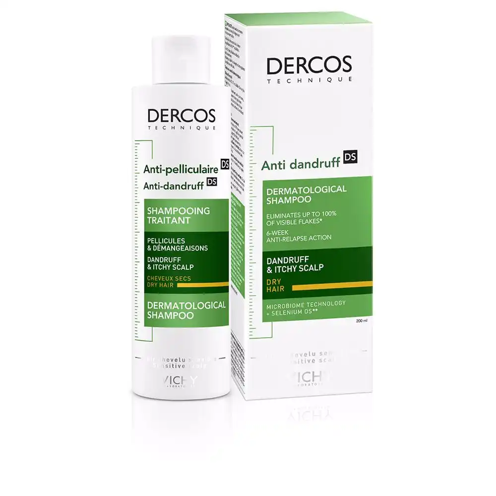 Dercos anti-pelliculaire secs shampooing traitant 200 ml - Vichy Laboratoires - Comparador de precios