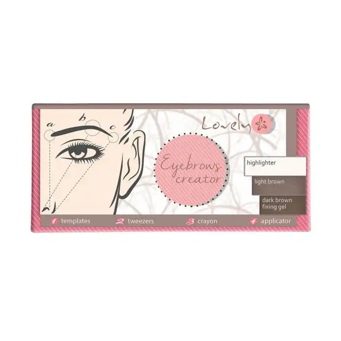 Eyebrows Creator Set de Cejas - Lovely Makeup - Comparador de precios