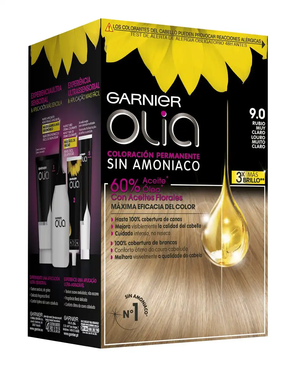 Garnier - Coloración Permanente Sin Amoniaco Olia - Garnier - Comparador de precios