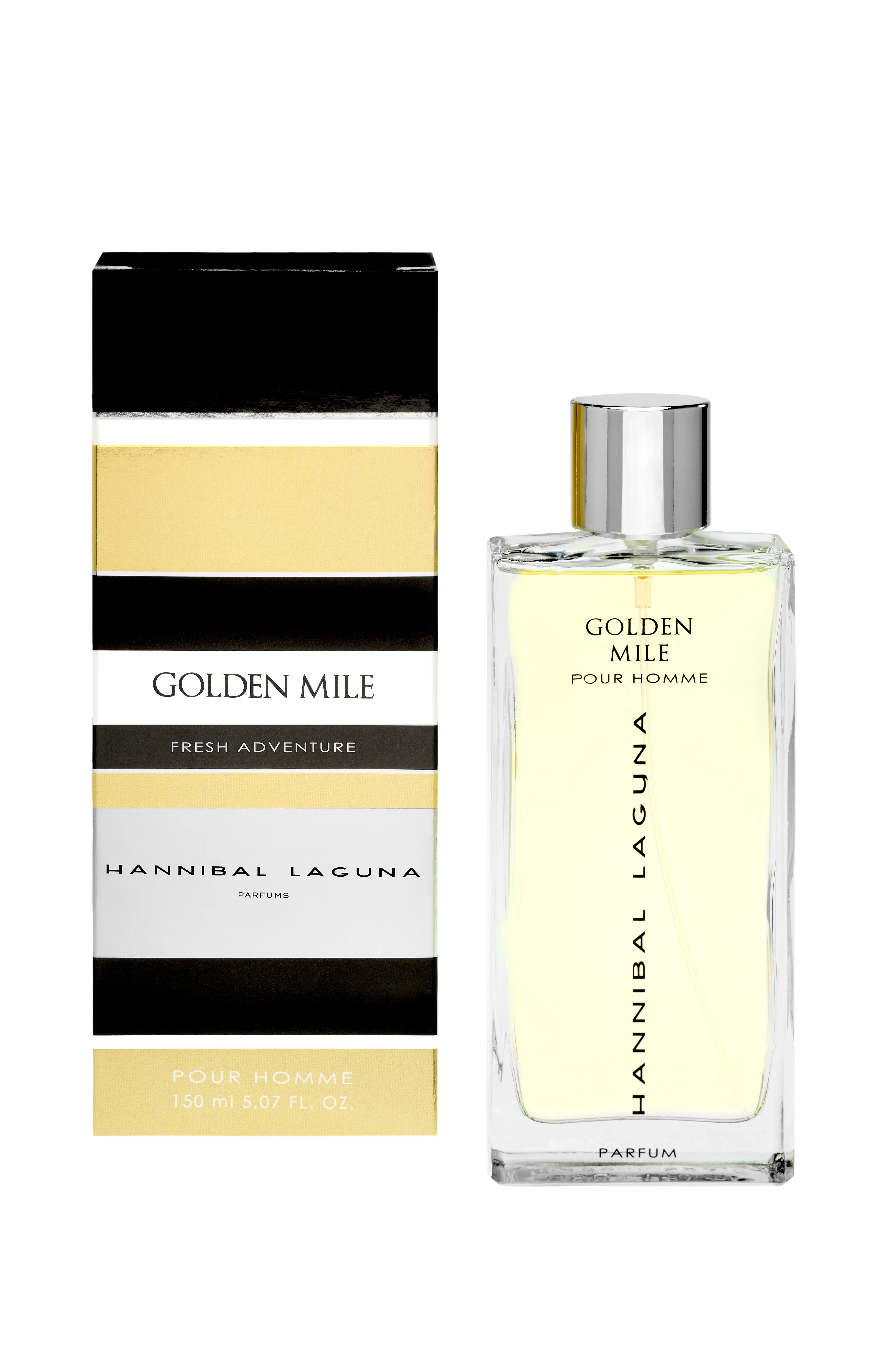 Hannibal Laguna Golden Mile Eau de Toilette 150 ml para hombre - Hannibal Laguna - Comparador de precios