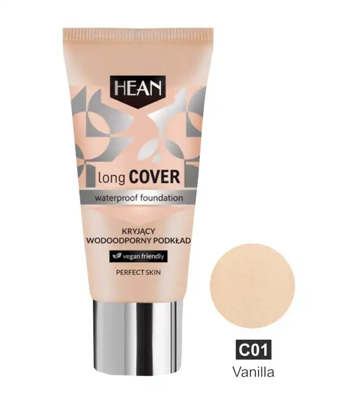 Hean - Base de maquillaje Long Cover - C01: Vanilla - Hean - Comparador de precios