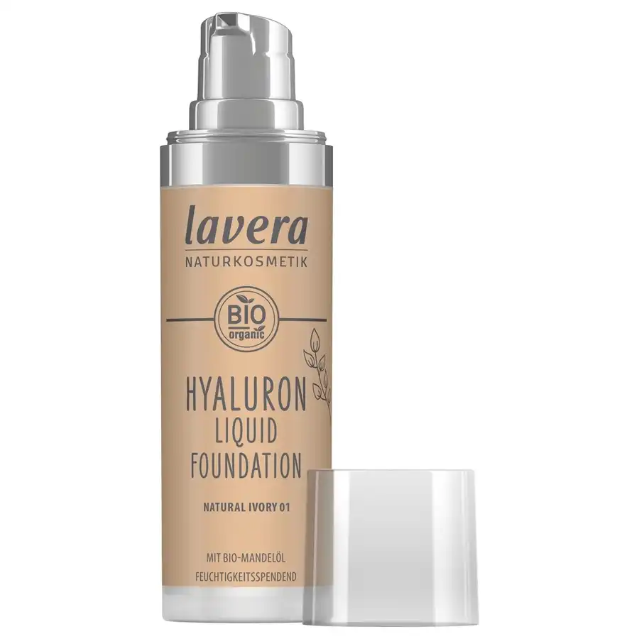 lavera - Hyaluron Liquid Bases de maquillaje 30 ml 2 - COOL IVORY - lavera - Comparador de precios