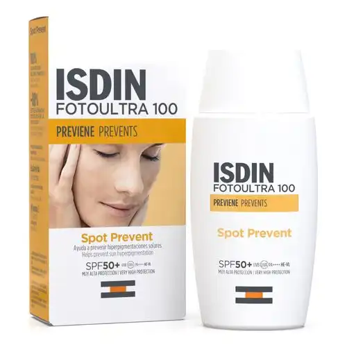 Fotoultra 100 Spot Prevent Spf 50+ 50 ml Protector Solar - Isdin - Comparador de precios