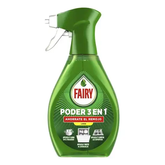 Mejor Dto!   Poder 3 en 1 Limón 500 ml Lavavajillas en Spray - Fairy - Comparador de precios