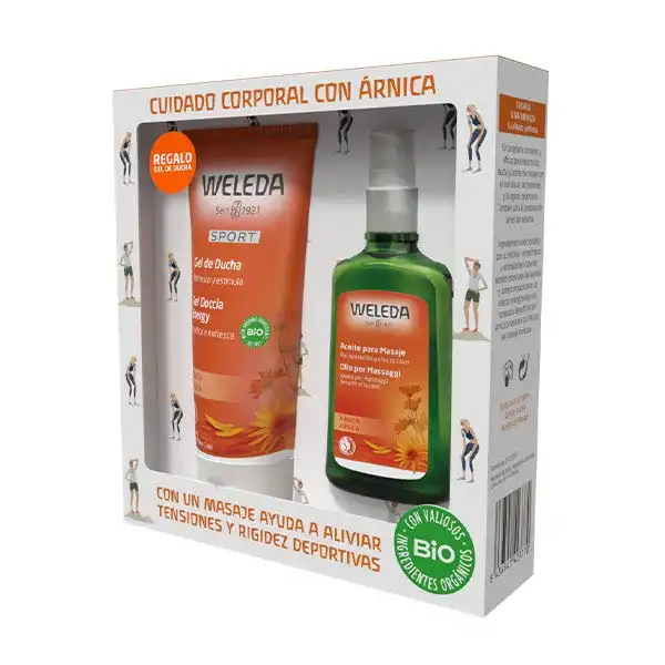 Pack Cuidado Corporal Con Ãrnica - Weleda - Comparador de precios