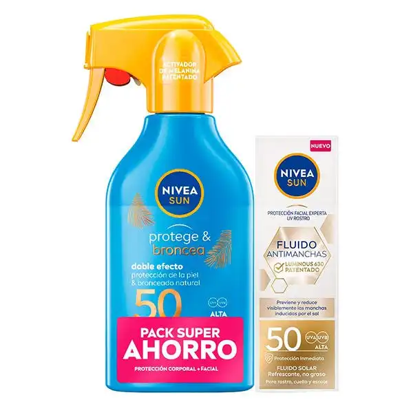Pack Solar - Nivea - Comparador de precios