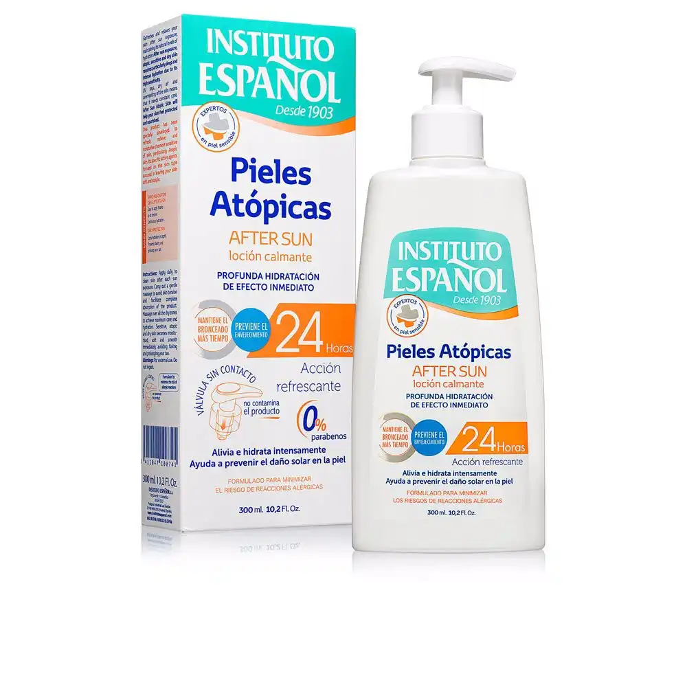 Piel Atópica aftersun loción calmante 300 ml - Instituto Español - Comparador de precios
