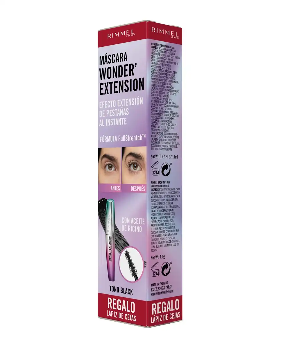 Rimmel - Pack Máscara Wonder Argan London - Rimmel - Comparador de precios